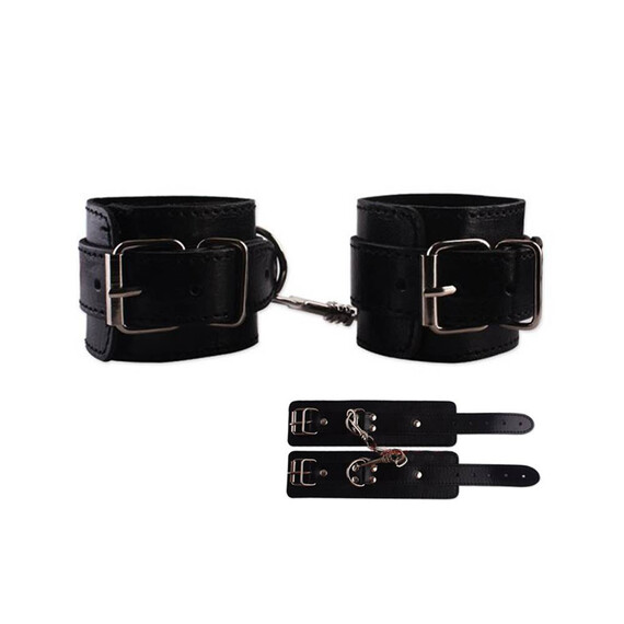 BDSM κомплект Bondage Kit in black 8 части  Секс Комплекти