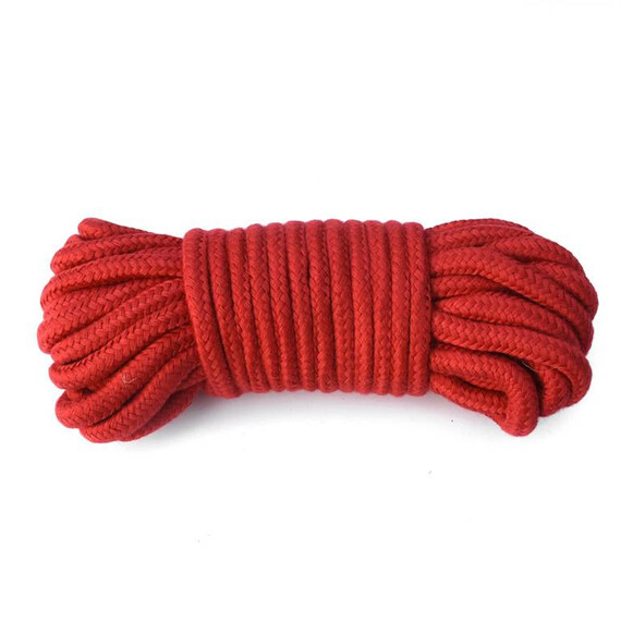 БДСМ въже Cotton Rope Bondage 10м  Белезници