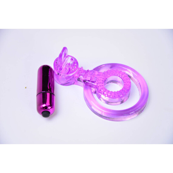 Двоен вибриращ пенис ринг  Пенис Пристегачи