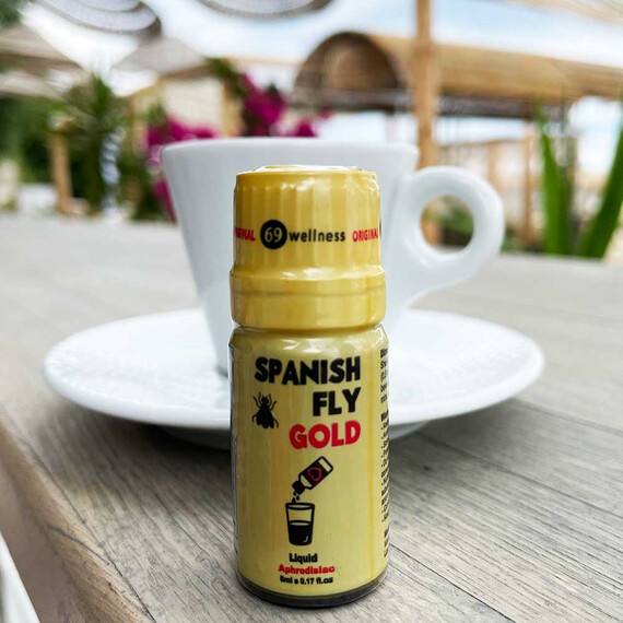 Възбуждащи капки Испанска Муха Голд 5мл  Възбуждащи