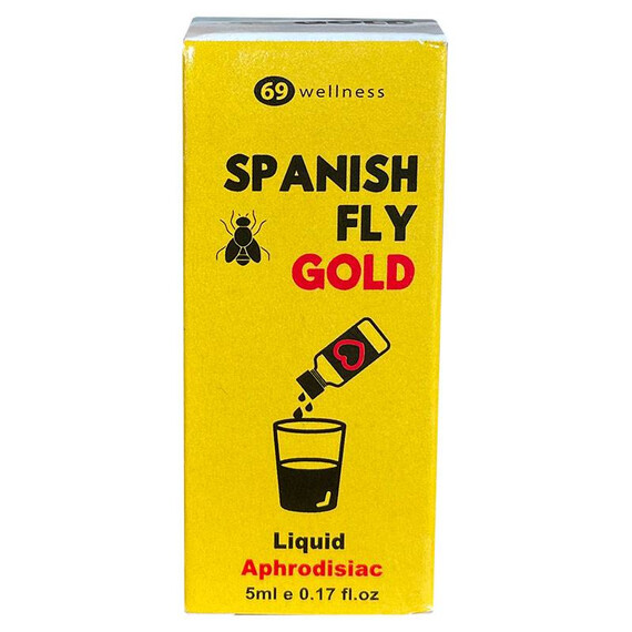 Възбуждащи капки Испанска Муха Голд 5мл  Възбуждащи
