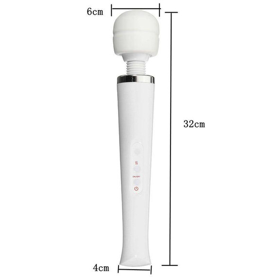 Луксозен масажор 10 Speed Powerful Magic Wand Massager White  Масажори