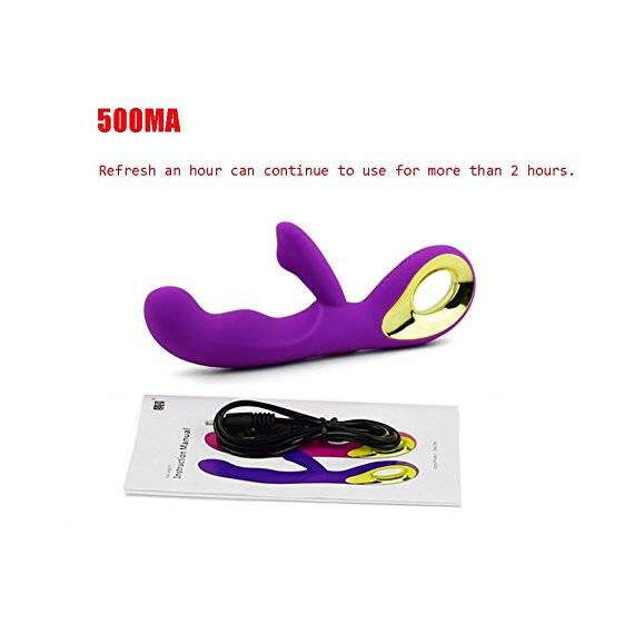 Вибратор 10 speed Rechargeable Clitoral Stimulator  Вибратори тип Зайче Вибратор 10 speed Rechargeable Clitoral Stimulator  Вибратори тип Зайче