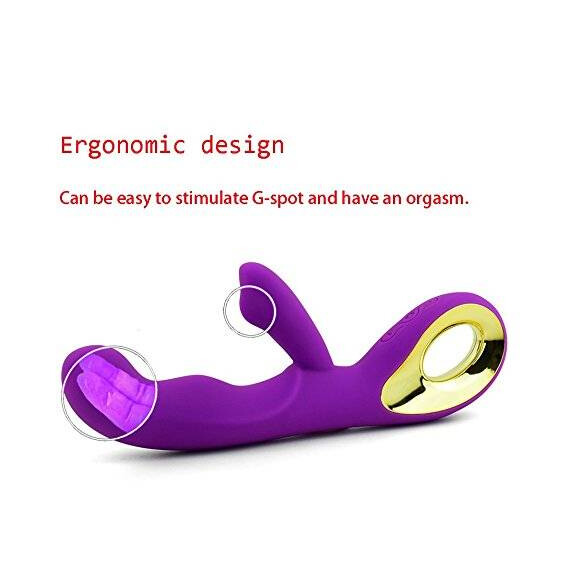 Вибратор 10 speed Rechargeable Clitoral Stimulator  Вибратори тип Зайче Вибратор 10 speed Rechargeable Clitoral Stimulator  Вибратори тип Зайче