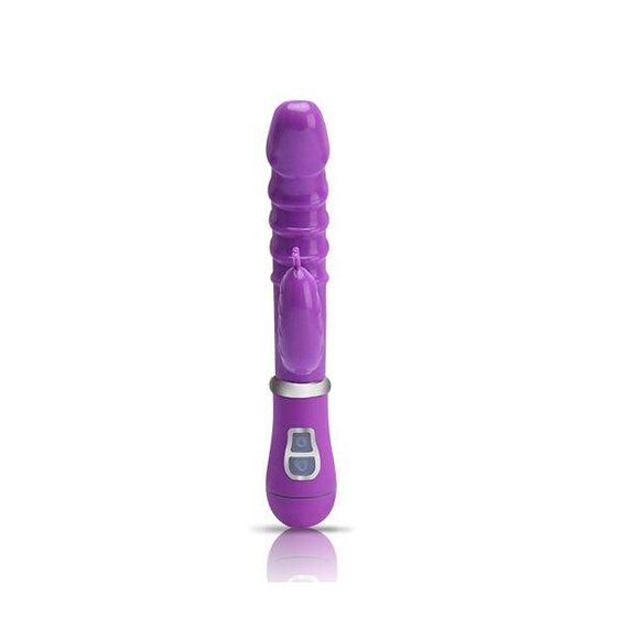 Троен вибратор Multi-speeds G Spot Dildo Purple  Hi-Tech вибратори