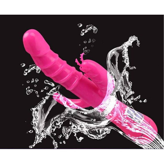 Троен вибратор Multi-speeds G Spot Dildo  Hi-Tech вибратори