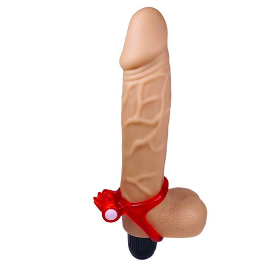 Двоен вибриращ пенис ринг Red Intense  Пенис Пристегачи