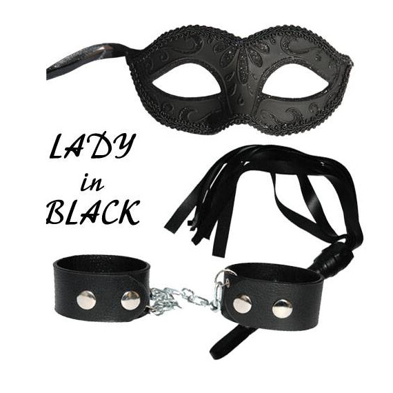 Комплект Lady in Black  Секс Комплекти