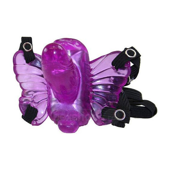 Колан с вибратор за клиторна стимулация Butterfly  Вибро-стимулатори