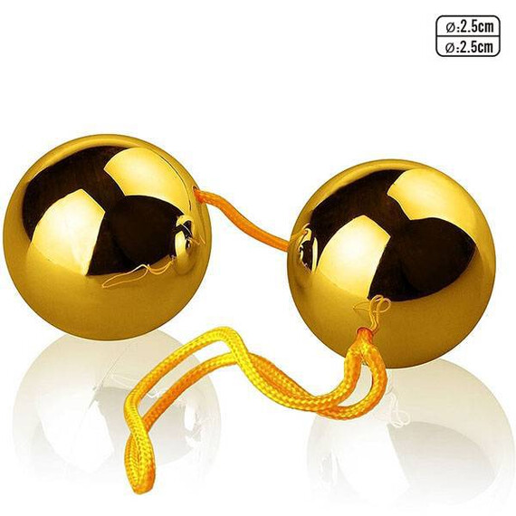 Вагинални топчета Small Gold Orgasm balls  Вагинални Топчета