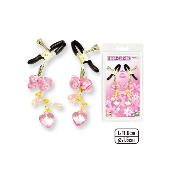Щипки за зърна Erotic Body Jewelry  Аксесоари