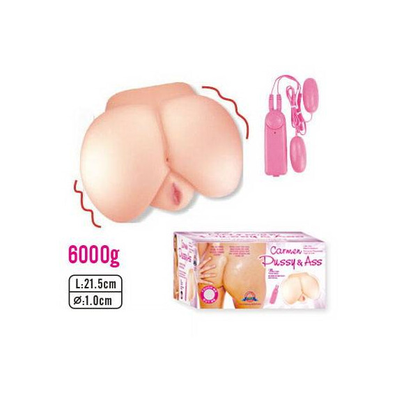 Вибриращо дупе и вагина Big Ass  Мастурбатори