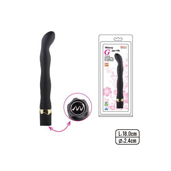 G-spot Вибратор Guilty Pleasure Black  G-Spot вибратори