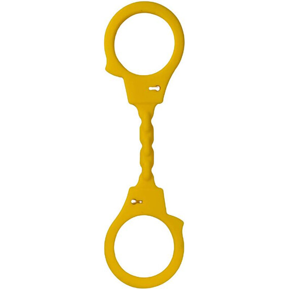 Силиконови белезници в жълто You Can't Escape ⌀4,8см  Белезници