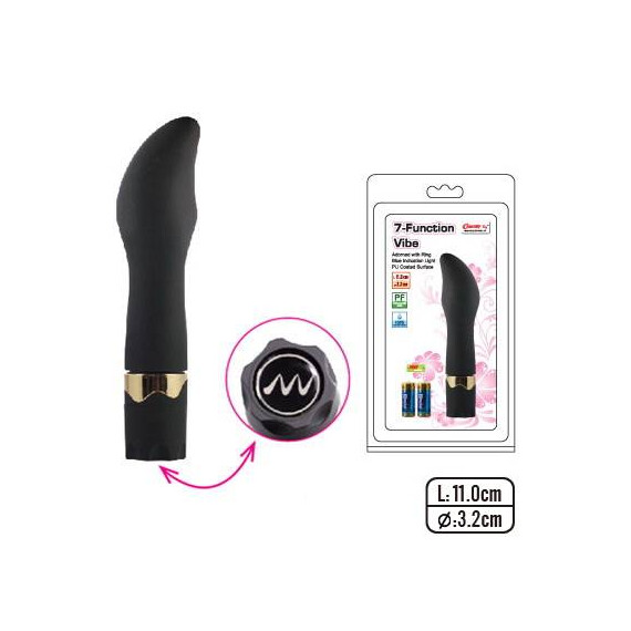 Вибратор Light Seduction Black  G-Spot вибратори