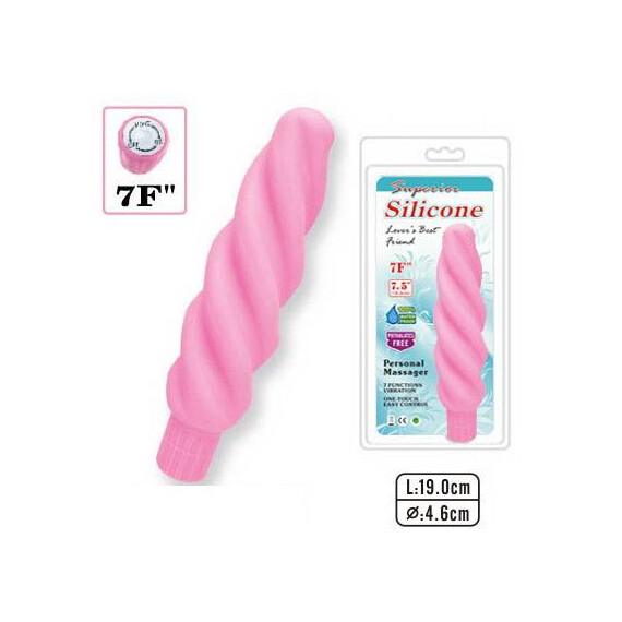 Вибратор Multi-speed spiral vibe 7 Function  Класически вибратори