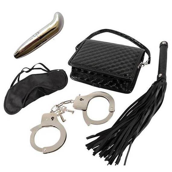 Фетиш чантичка Bad Girl + Подарък G-spot Вибратор  Подарък за Жена