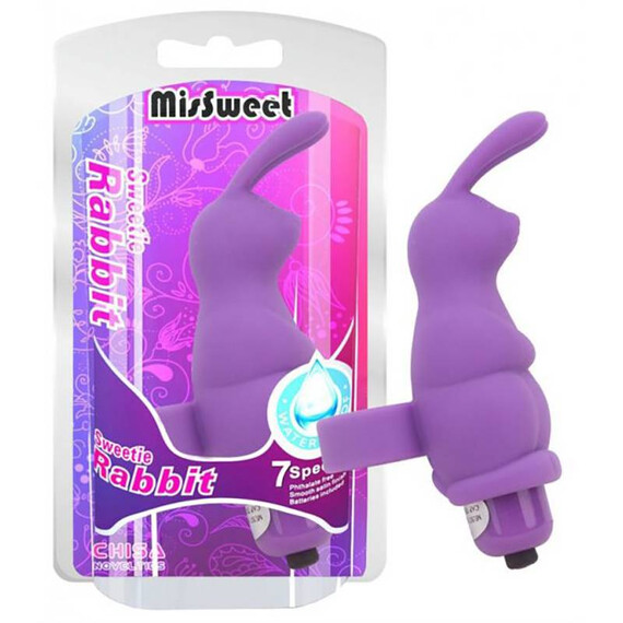 Вибро-масажор Sweetie Rabbit Purple  Вибро-стимулатори