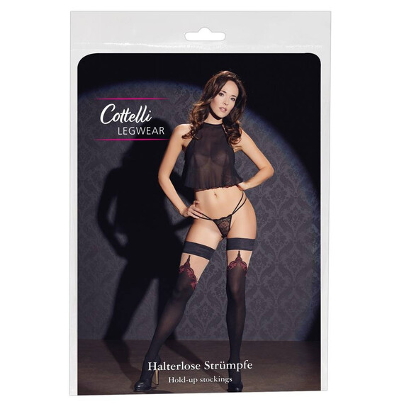 Hold-up Stockings Thigh-high 5  Чорапи и чорапогащници
