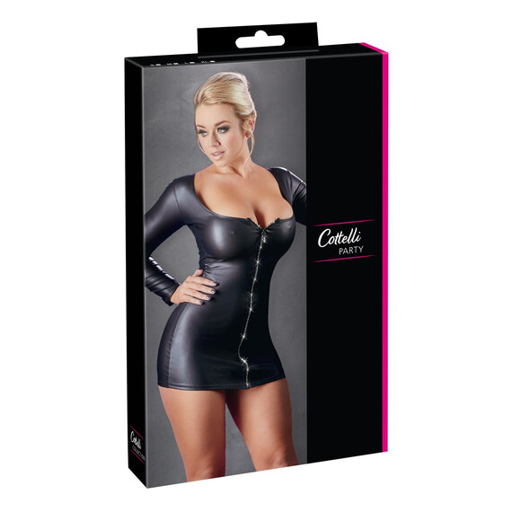 Dress with a Sparkly Zip XL  Парти и мини рокли