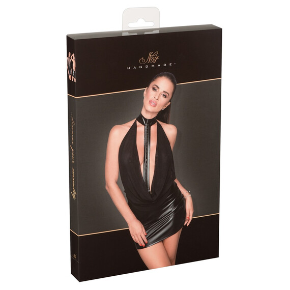 Dress transparent M  Парти и мини рокли