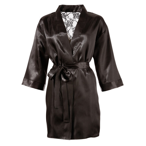 Нежен халат Lace Kimono S/M  Секси Нощнички Нежен халат Lace Kimono S/M  Секси Нощнички