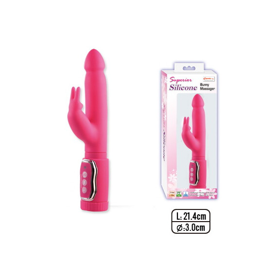 Hi-tech вибратор Mini Bunny Massager 21,4см  Hi-Tech вибратори