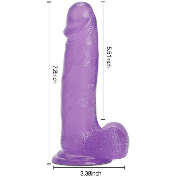 Дилдо Tracys Dog Realistic Dildos Purple  Класически дилда