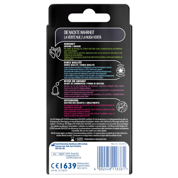 Презервативи Intense Orgasmic Durex 24бр  Презервативи