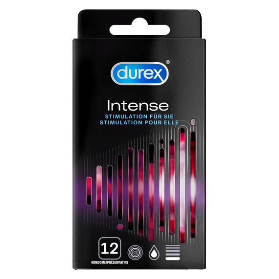 Презервативи Intense Orgasmic Durex 12бр  Презервативи