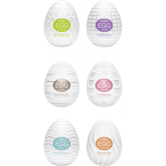 Мастурбатори Tenga Egg Variety 1 6 броя  Мастурбатори