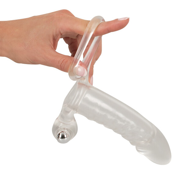 Вибриращ пенис накрайник Vibrating Sleeve  Пенис Накрайници