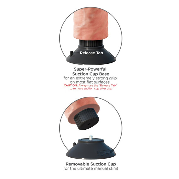 Вибратор 9" Vibrating Cock  Реалистични вибратори