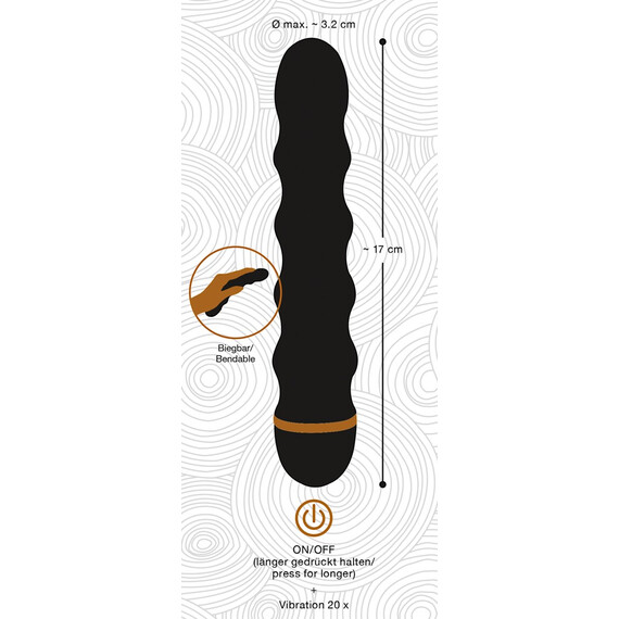 Вибратор Bendy Wavy Vibrator  Класически вибратори