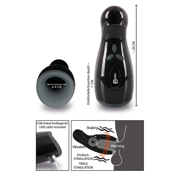 Мастурбатор Rebel Masturbator  Мастурбатори