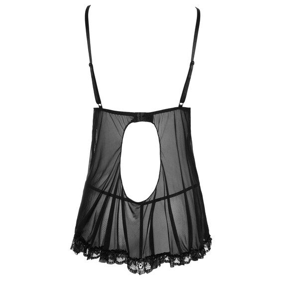 Нощничка с прашки Babydoll and String  Рокли и нощници Leg Avenue Нощничка с прашки Babydoll and String  Рокли и нощници Leg Avenue