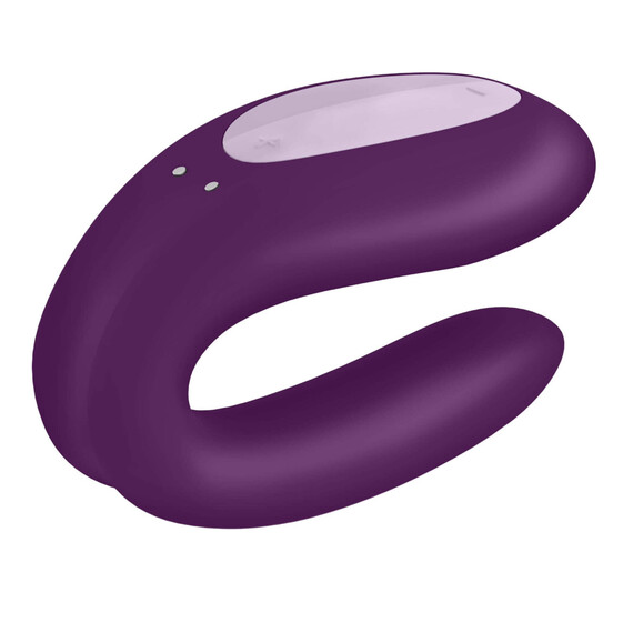 Вибратор Satisfyer Double Joy Purple  Hi-Tech вибратори