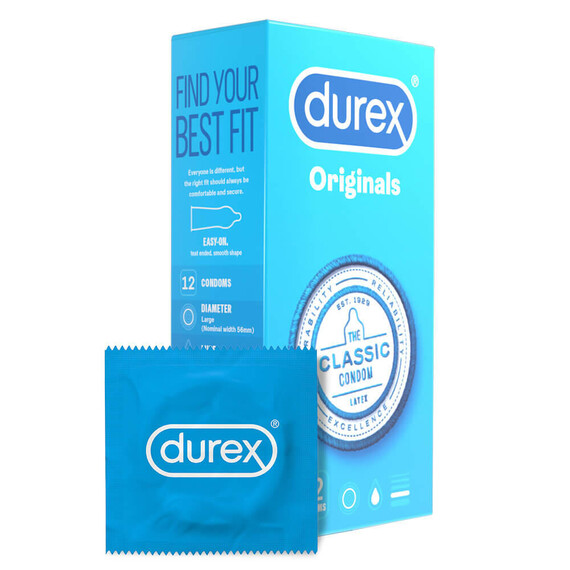 Презервативи Durex Classic Condoms (12pcs)  Презервативи