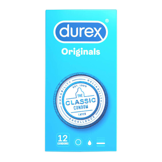 Презервативи Durex Classic Condoms (12pcs)  Презервативи