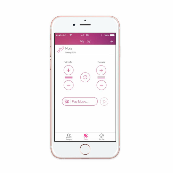 Вибратор LOVENSE Nora  Вибратори тип Зайче