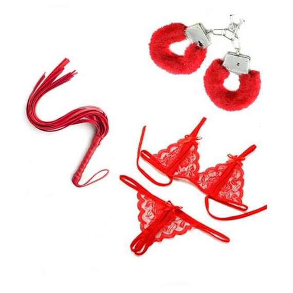 БДСМ комплект Sexy Woman Red  Комплекти