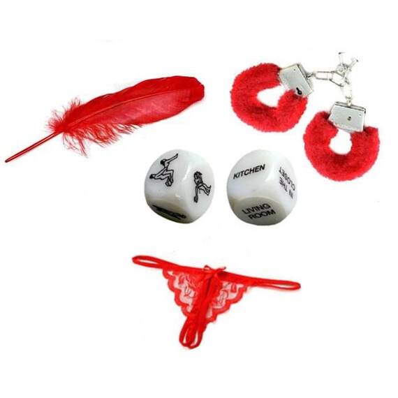 Sexy BDSM сет в червено  Комплекти