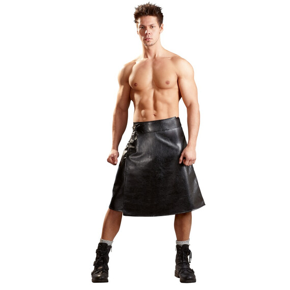 M. Imitation Leather Skirt XL  Панталони и поли