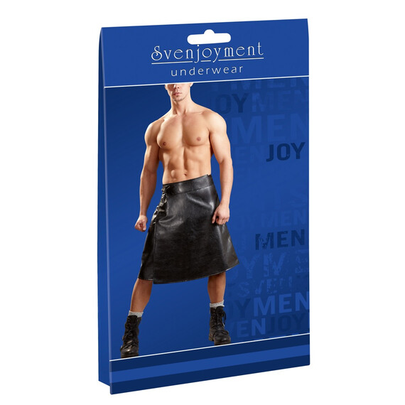 M. Imitation Leather Skirt XL  Панталони и поли