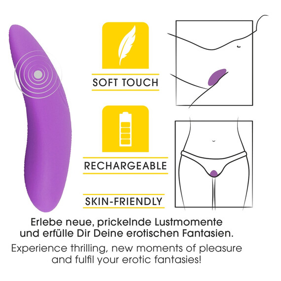 Вибростимулатор Rechargeable Touch Vibrator  Вибро-стимулатори
