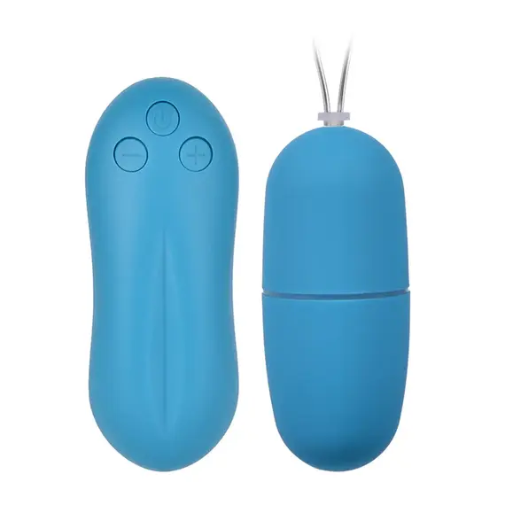 Вибромасажор Wireless Vibrating Egg Blue 20 скорости  Вибриращи яйца