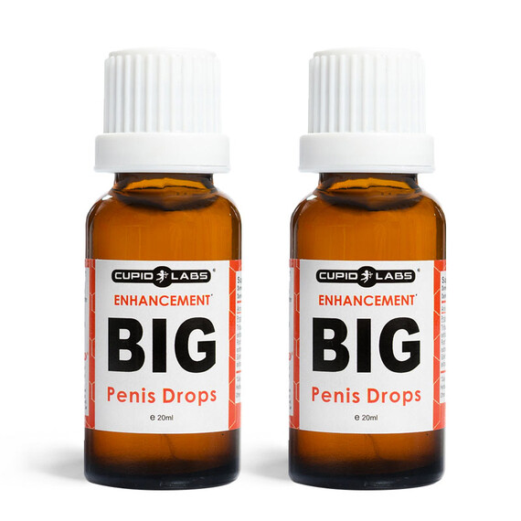2бр. Kапки за уголемяване на пениса Big Penis Drops  Пенис уголемяване