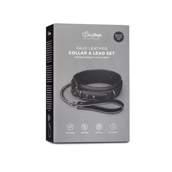 Нашийник Fetish collar with leash  Нашийници