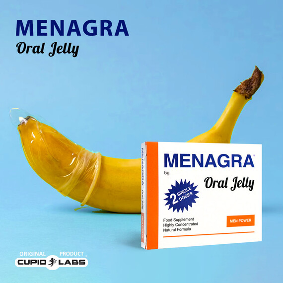 MENAGRA - Орален Секс Стимулант Желе 8бр.  Ерекция секс стимуланти