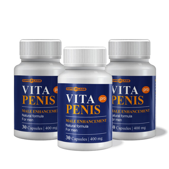 3-месечен пакет Капсули за уголемяване на пениса Vita Penis  НАМАЛЕНИЯ  до -70%